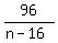 96%2F%28n-16%29