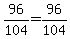 96%2F104=96%2F104