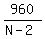 960%2F%28N+-+2%29