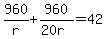 960%2Fr%2B960%2F%2820r%29=42