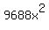 9688x%5E2