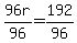96r%2F96=192%2F96