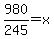 980%2F245=x