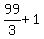 99%2F3%2B1
