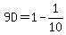 9D=1-1%2F10