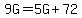 9G=5G%2B72