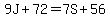 9J%2B72=7S%2B56