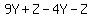9Y%2BZ-4Y-Z%29=81-46