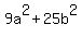 9a%5E2%2B25b%5E2