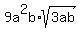 9a%5E2b%2Asqrt%283ab%29
