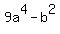 9a%5E4-b%5E2
