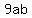 9ab