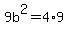 9b%5E2=4%2A9