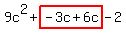 9c%5E2%2Bhighlight%28-3c%2B6c%29-2