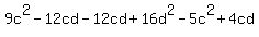 9c%5E2-12cd-12cd%2B16d%5E2-5c%5E2%2B4cd