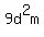 9d%5E2m