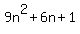 9n%5E2%2B6n%2B1