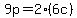 9p+=+2%286c%29