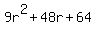 9r%5E2%2B48r%2B64
