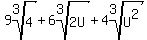 9root%283%2C4%29%2B6root%283%2C2U%29%2B4root%283%2CU%5E2%29