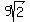 9sqrt%282%29