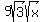 9sqrt%283%29sqrt%28x%29