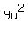 9u%5E2