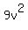 9v%5E2