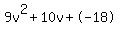 9v%5E2%2B10v%2B-18