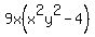 9x%28x%5E2y%5E2-4%29