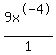 9x%5E-4%2F1
