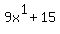 9x%5E1%2B15