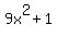 9x%5E2%2B1