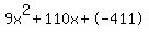 9x%5E2%2B110x%2B-411