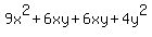 9x%5E2%2B6xy%2B6xy%2B4y%5E2
