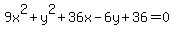 9x%5E2%2By%5E2%2B36x-6y%2B36=0
