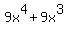 9x%5E4+%2B+9x%5E3