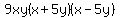 9xy%28x%2B5y%29%28x-5y%29