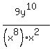 9y%5E10%2F%28%28x%5E8%29x%5E2%29%29