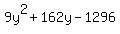 9y%5E2%2B+162y+-+1296