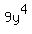 9y%5E4