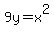 9y+=+x%5E2