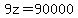 9z=90000