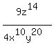 9z%5E14%2F%284x%5E10y%5E20%29