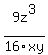 9z%5E3%2F16xy