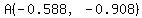A%28-0.588%2C-0.908%29