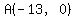 A%28-13%2C0%29