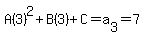 A%283%29%5E2%2BB%283%29%2BC=a%5B3%5D=7