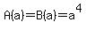 A%28a%29=B%28a%29=a%5E4