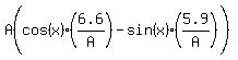 A%28cos%28x%29%286.6%2FA%29%5E%22%22+-+sin%28x%29%285.9%2FA%29%29